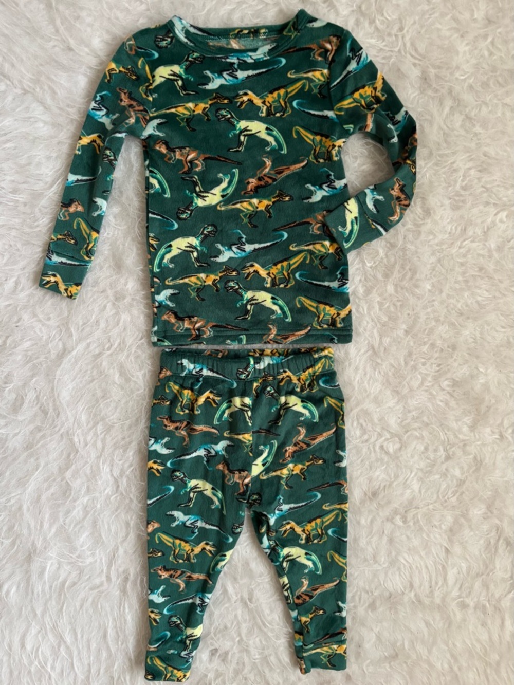 Super Soft and Fun Dinosaur Pajama Set for Toddler